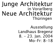  Junge Architektur in Vorarlberg _ Neue Architektur Th&uuml;ringen